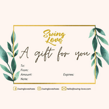 Load image into Gallery viewer, Swing Love gift card